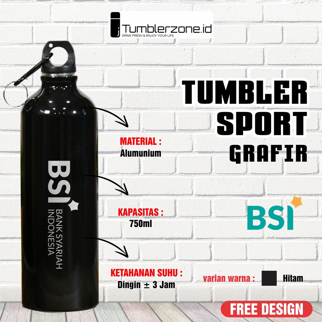 TUMBLER BANK BSI TUMBLER GRAFIR TUMBLERZONE.ID