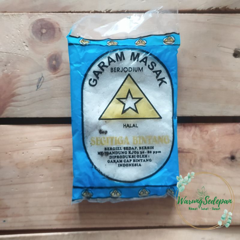 

Garam Masak Beryodium Cap Segitiga Bintang Bumbu Masak