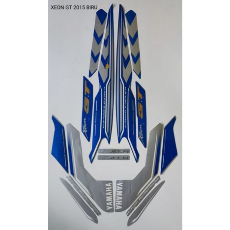 STIKER STRIPING XEON GT 2015 BIRU