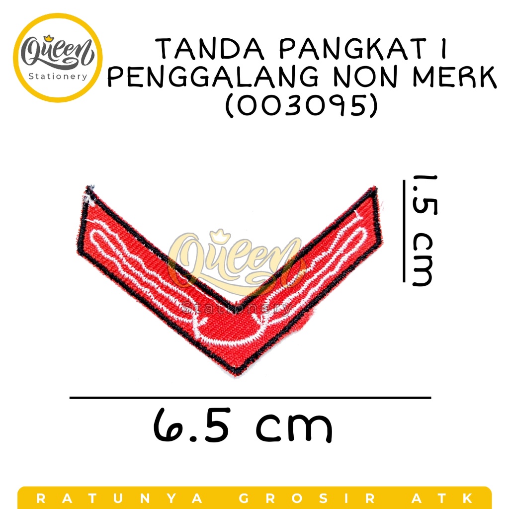 

TANDA PANGKAT 1 PENGGALANG NON MERK / BET TANDA PANGKAT PRAMUKA / PERLENGKAPAN PRAMUKA (003095)