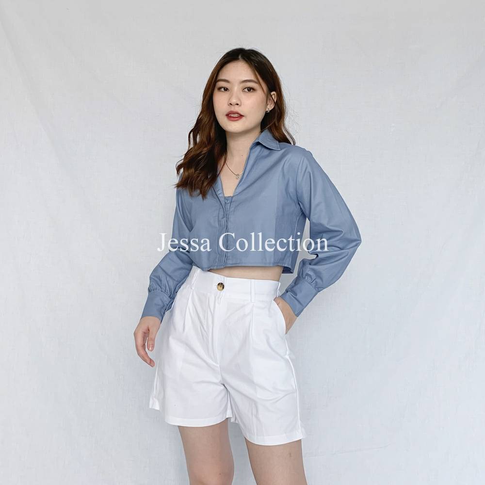 Premium Elixian Crop Longsleeve TH 486 COTTON