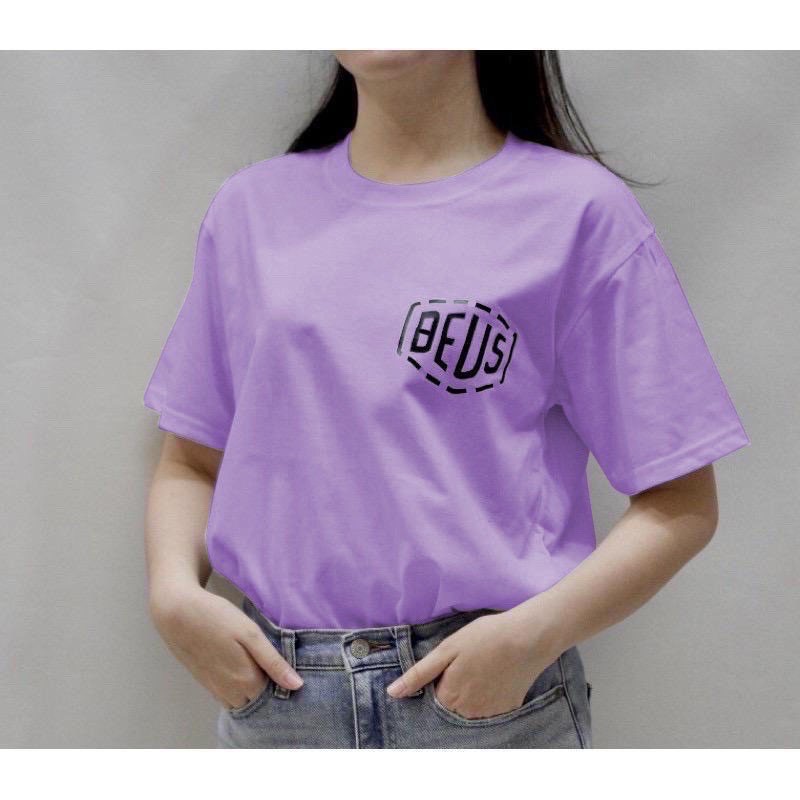 Kaos Wanita Oversize/Tshirt Beus (LD 106, P63)/(LD 88, P 57)