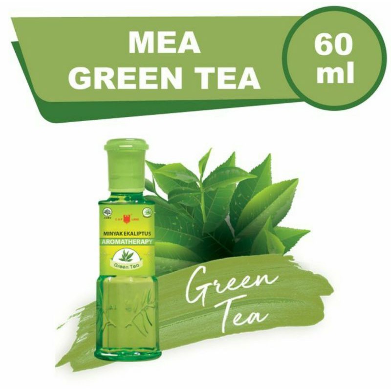 Caplang minyak kayu putih aromatherapy 60 Green tea