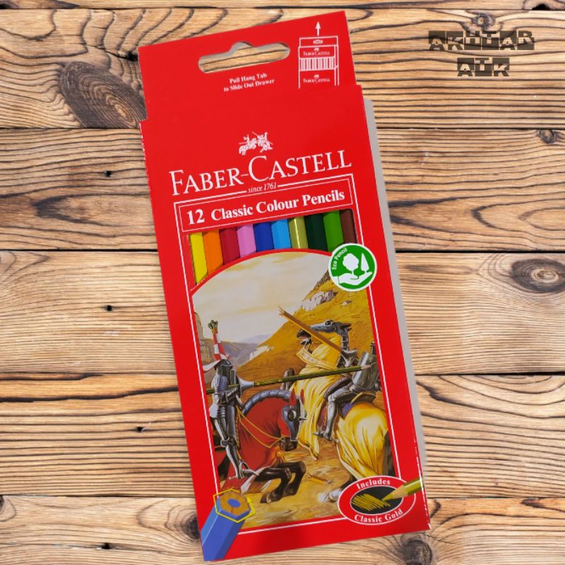 

Pensil Warna Faber-Castel 12w Panjang / Classic Colour Pencils