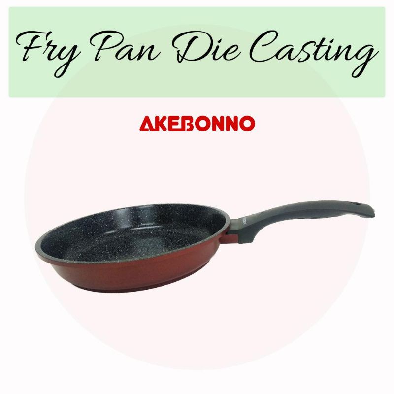 Akebonno Fry Pan Die Casting Marble