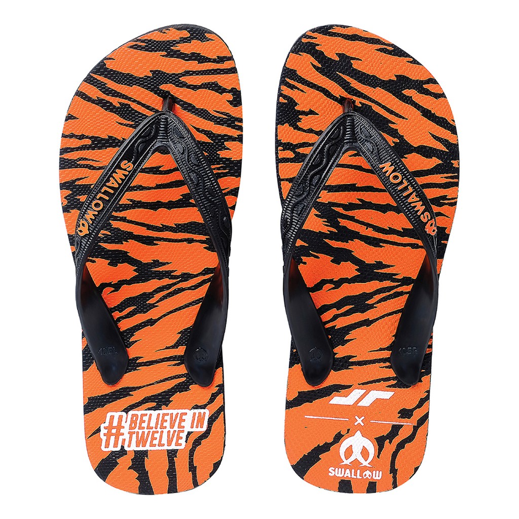 Persija Sandal x Swallow Loreng - Hitam