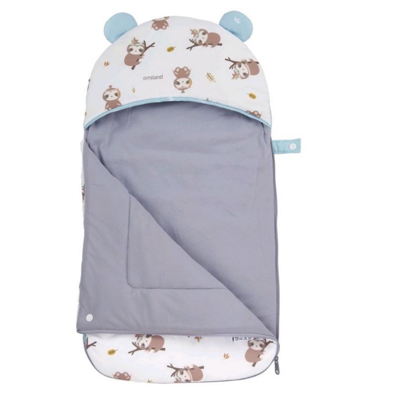 omiland selimut bayi sailor/sloth series