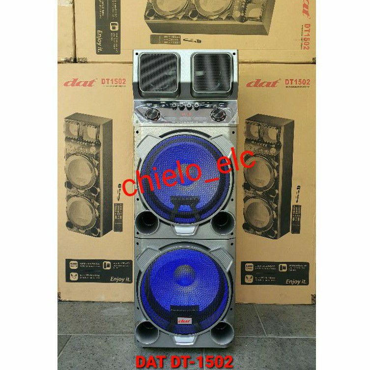 SPEAKER TROLLEY DAT 1502 SPEAKER PORTABLE DAT DT 1502 ORIGINAL