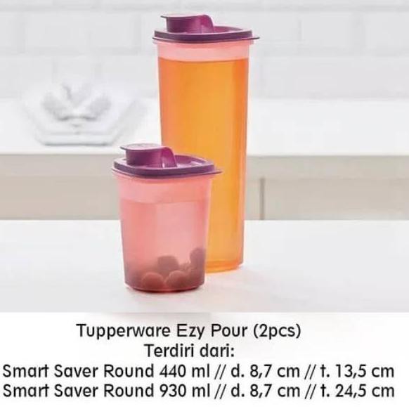 -035Ezy pour tupperware / tempat minyak dan saos kecap / botol minyak dan saos kecap / wadah anti tu