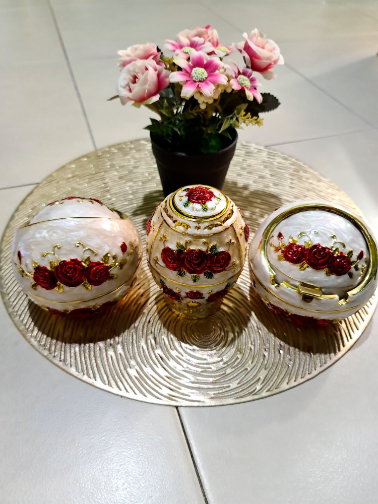 Asbak Mewah Ukuran Besar Buka Tutup Multifungsi Asbak