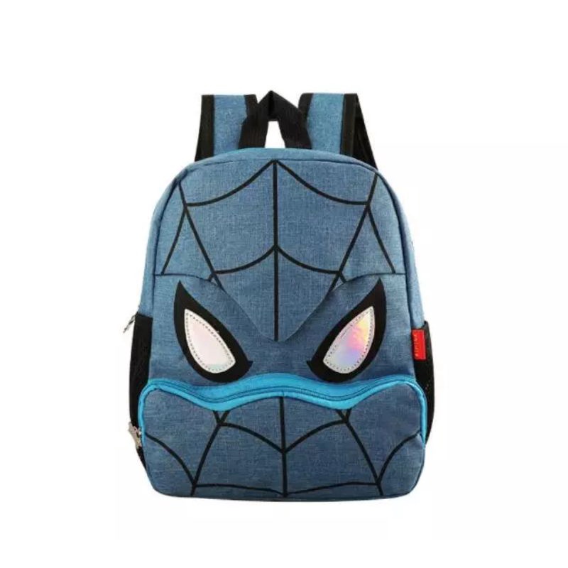 QISSWA_SHOP RANSEL SEKOLAH TAS RANSEL SEKOLAH ANAK SD MOTIF METAL SPIDERMAN HEROIK