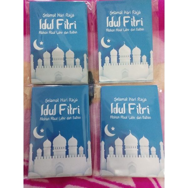 

Amplop lebaran idul Fitri karakter (uang dilipat ) harga per 1pak isi 10Lembar