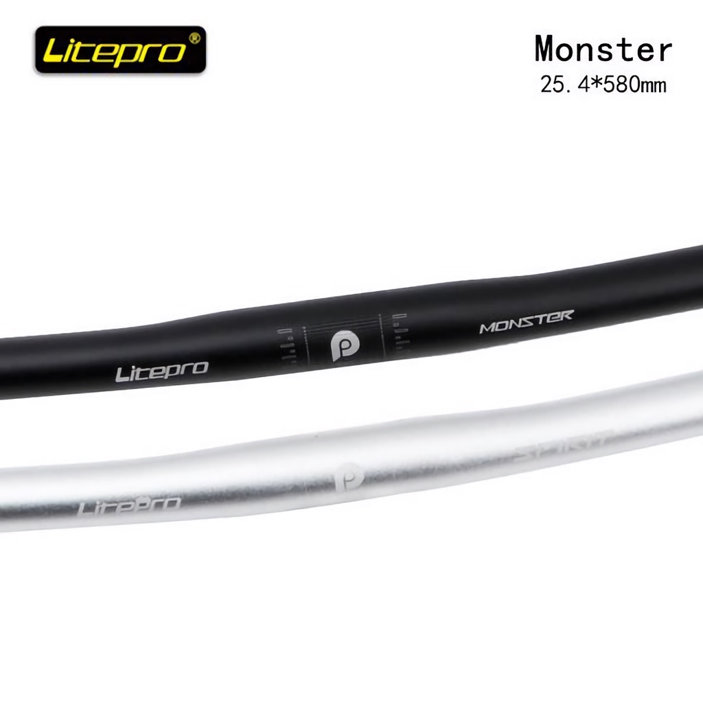 [TERMURAH] Stang Litepro lipat bahan aluminium alloy Handle Bar Litepro Monster Ultra Ringan