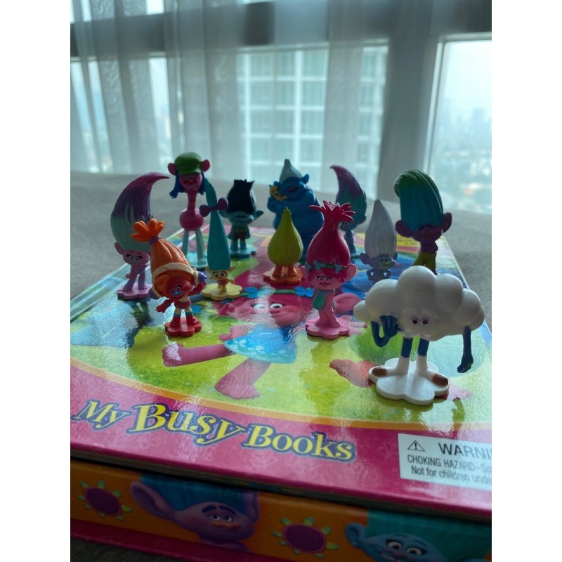 Trolls busy book