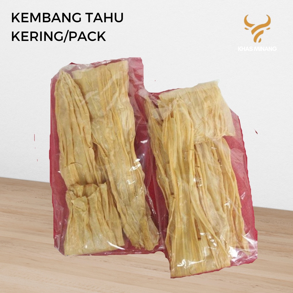 

Kembang Tahu Kering per Pack 100gr Kulit tahu Aneka Khas Minang Padang