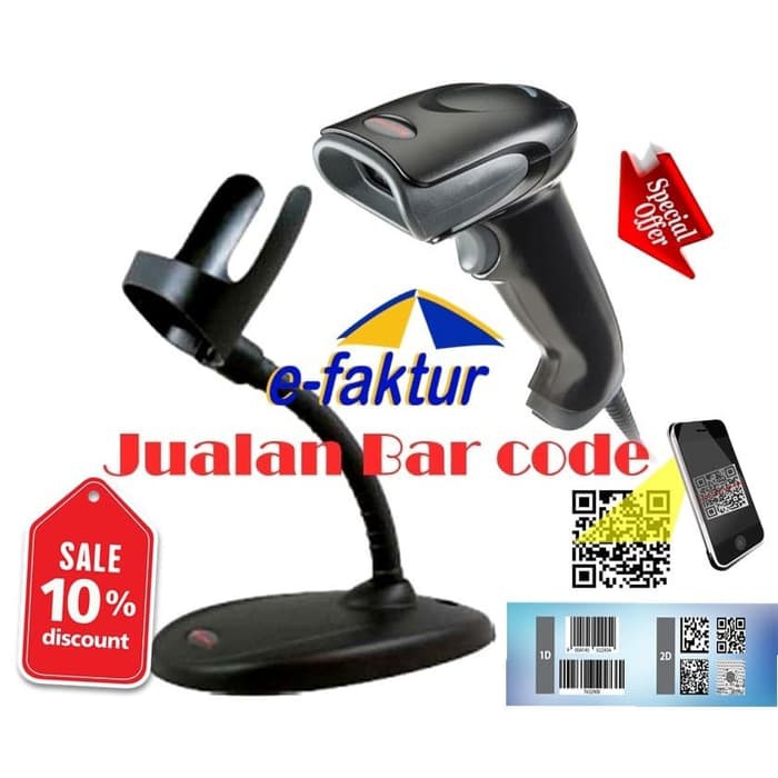 BARCODE SCANNER HONEYWELL 1450G USB ( GARANSI RESMI HONEYWELL )