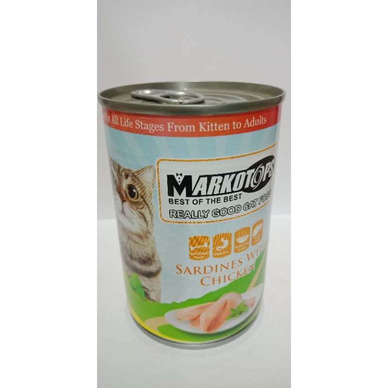 Markotops kaleng 400gr | Markotops wetfood