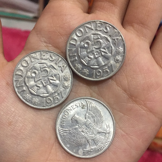 Koin 25 sen 1957