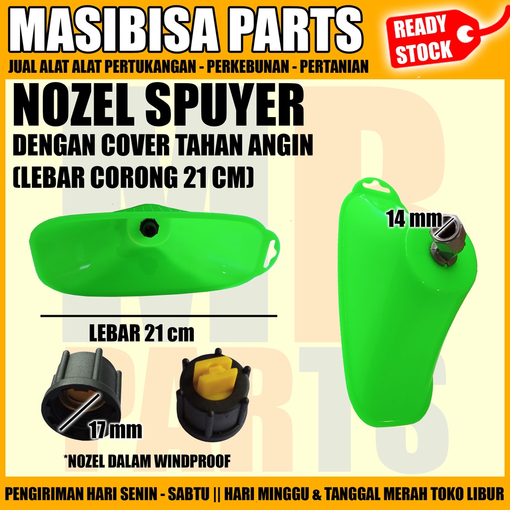 SPUYER / NOZZLE SPRAYER / NOZEL PLASTIK CORONG ANTI ANGIN KECIL