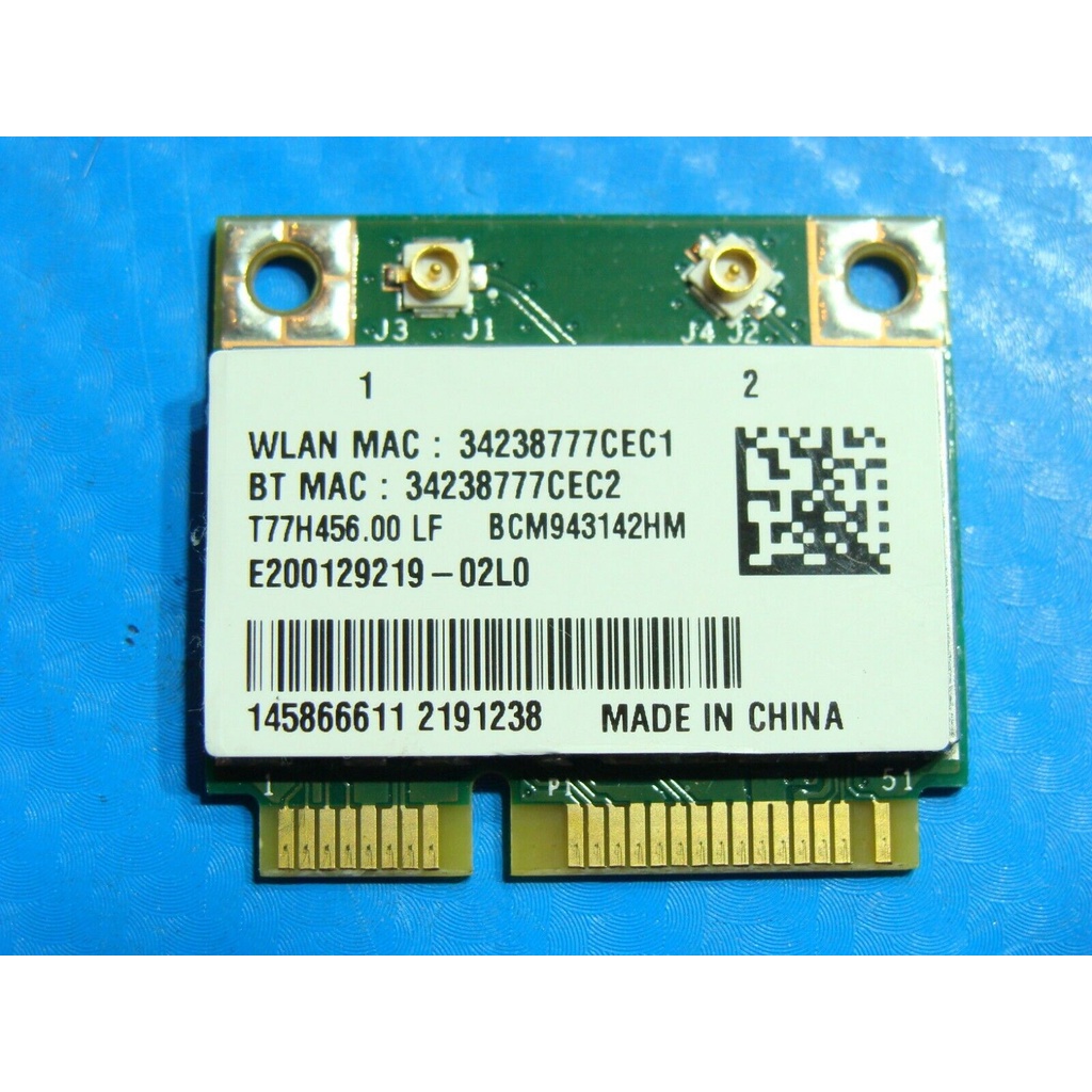 Sony VAIO 14&quot; SVF14NA1UL OEM Wireless WIFI Card BCM943142HM T77H456.00