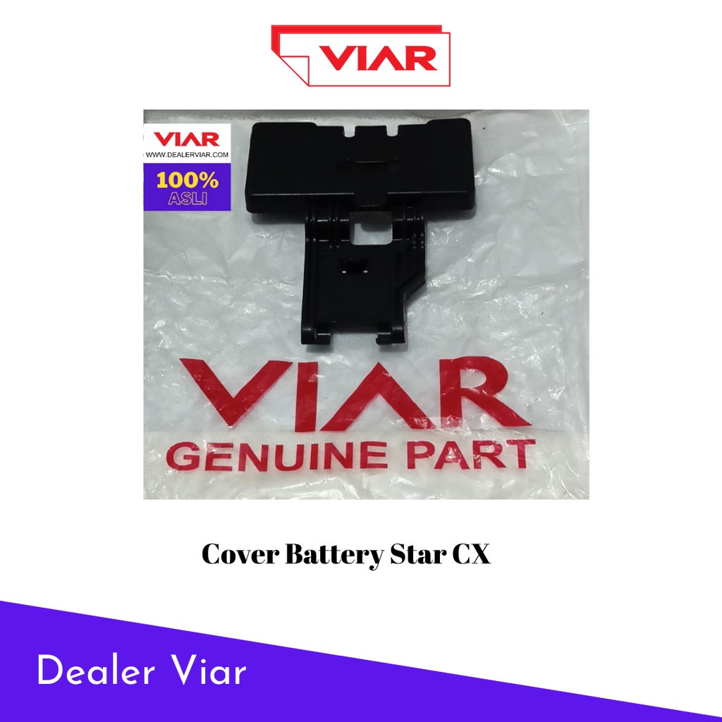 Spare Part Viar box batre STAR CX Original (cx-cover battery star cx)