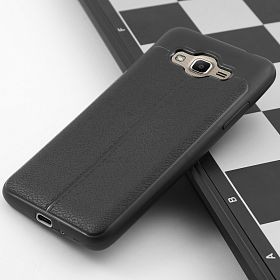 Soft Case Samsung J2 Prime / Grand Prime G530 Leather Auto Focus Original