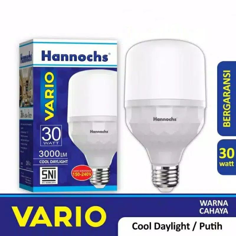 Bohlam LED Hannochs Vario White 6W/12W/18W/24W/30W/36W/45W/50W