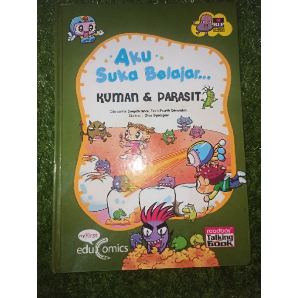 buku pengetahuan anak - ASB - Aku $uka Belajar - KUMAN & PARASIT (preloved)