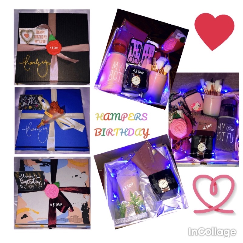 COD KADO BIRTHDAY , VALENTINE , GIFT HAMPERS HADIAH ULTAH CEWEK Wisuda , kado pernikahan , dll / WAN