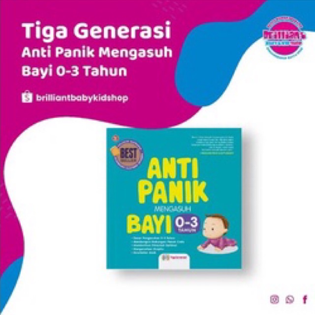 Jual Buku Anti Panik Mengasuh Bayi 0-3 Tahun | Shopee Indonesia