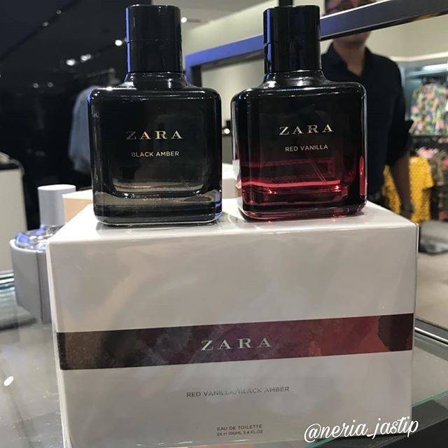 Zara ORIGINAL Black Amber Red Vanilla 