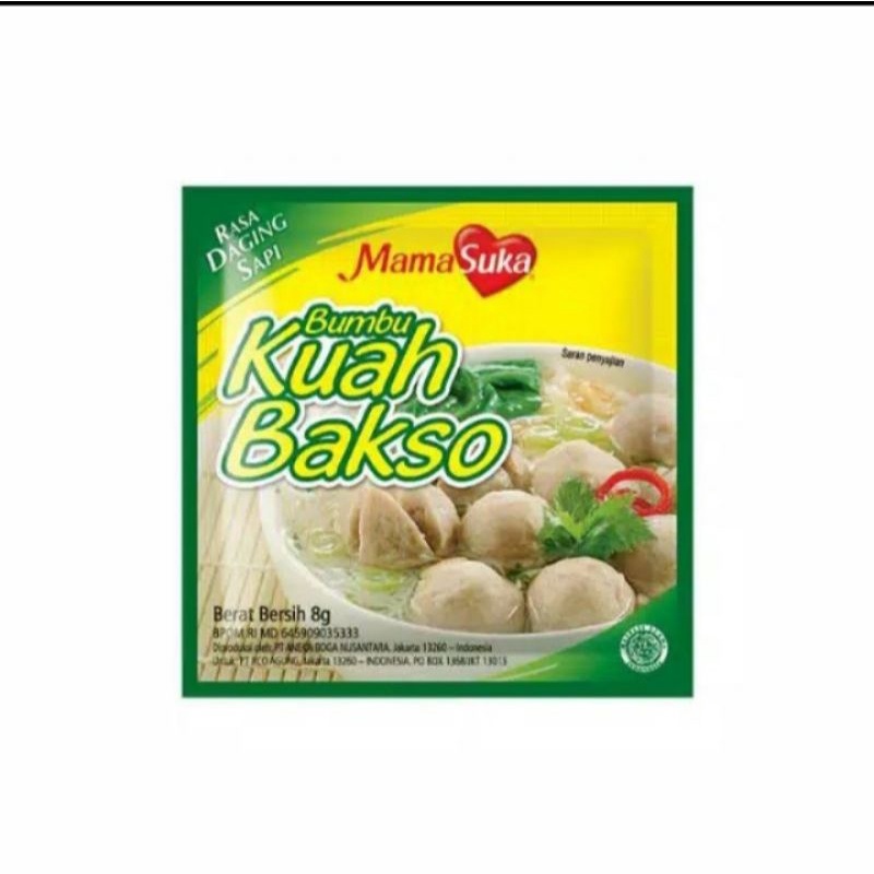 

kaldu bakso kuah bakso mama suka 8gram