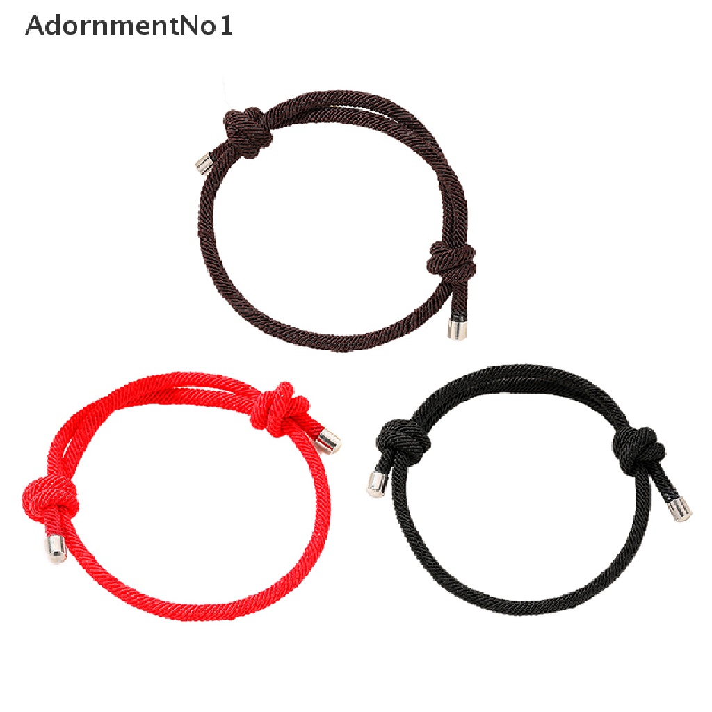 (AdornmentNo1) Gelang Jimat Keberuntungan Tali Merah Handmade Untuk Pria / Wanita