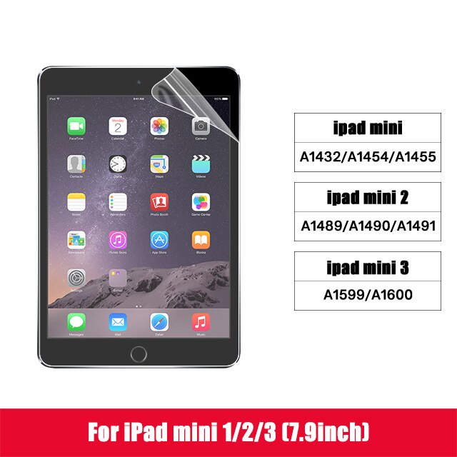 Pelindung Layar Bahan Pet Matte Untuk Apple Ipad 9.7 Air 2 3 4 10.5 10.9 2020 Pro 11 10.2 7th 8th