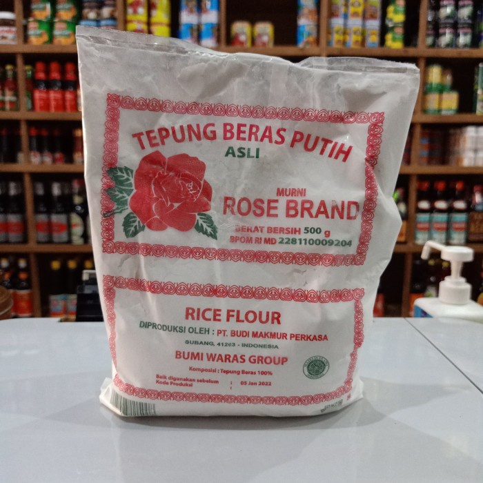 

Ds11D Rose Brand Tepung Beras 500Gr G6B040B