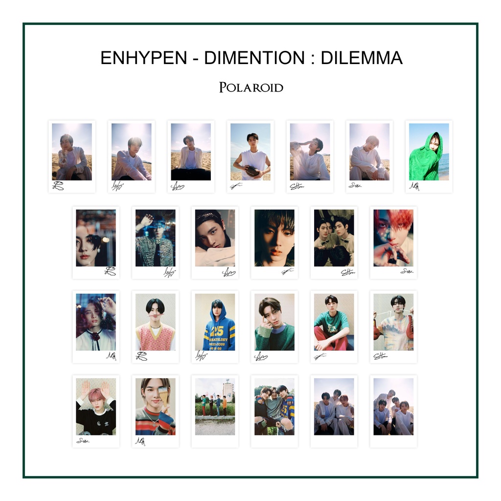 Polaroid Enhypen Dimention : Dilemma