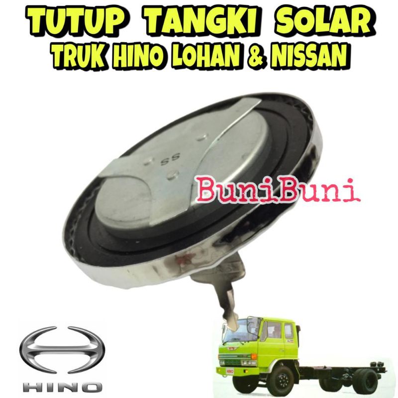 Tutup Tangki / Tengki Minyak Solar Mobil Truk Hino Lohan Lama / Ranger &amp; Nissan