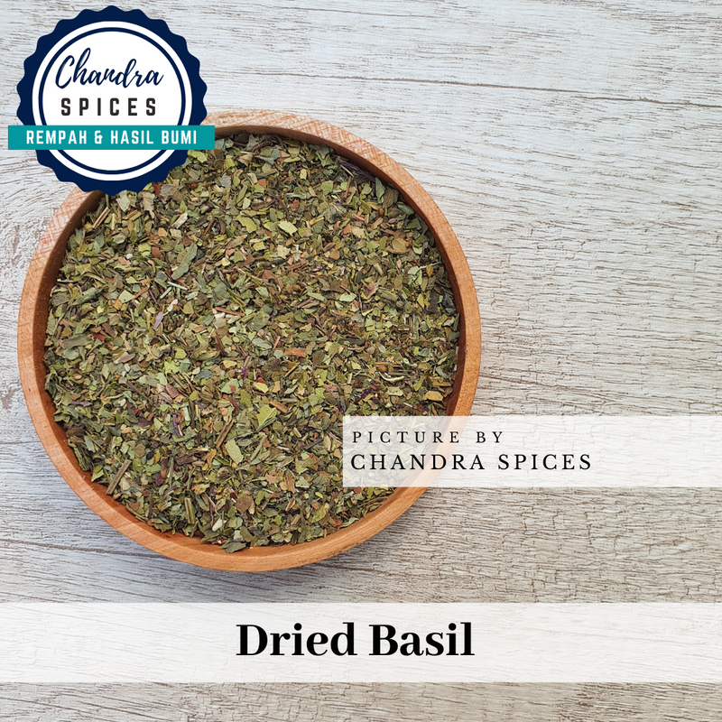 

Dried basil leave / daun basil kering 100 gr