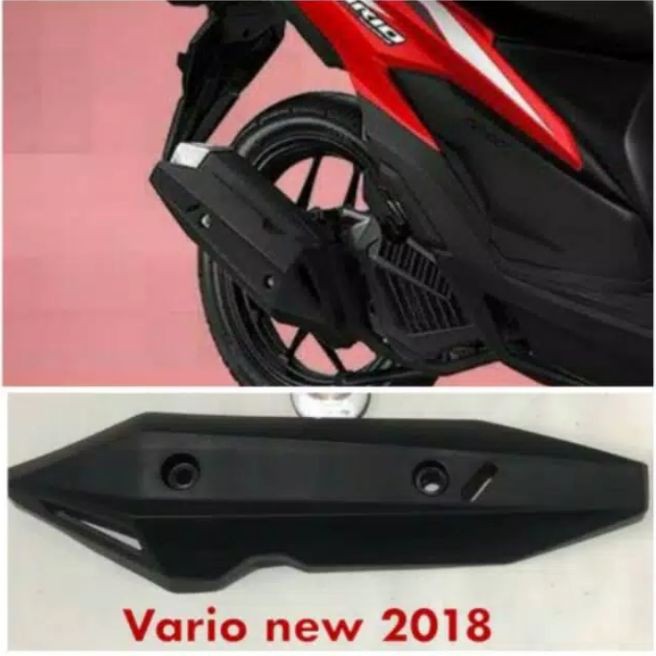 Tutup pelindung knalpot honda  New vario 150 / vario 125 led 2019