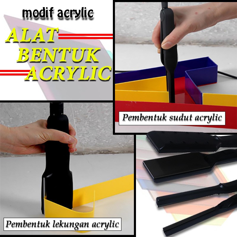 ALAT TEKUK AKRILIK / ALAT BENDING ACRYLIC MODEL CATOK SET 2 PCS