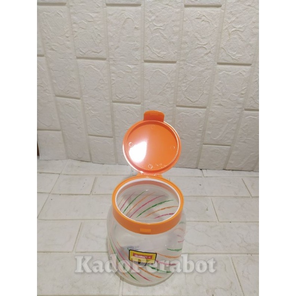 Toples Cemilan Lionstar - Toples Klip Plastik - Toples Lionstar PT-88