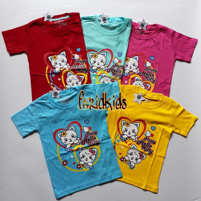 (COD)KAOS ANAK/KAOS ANAK CEWEK/ATASAN ANAK/KAOS ANAK PEREMPUAN 2-7 tahun