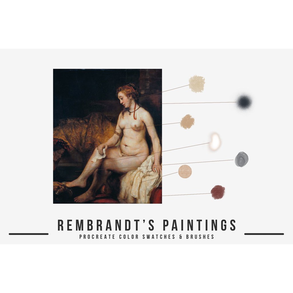 Procreate Brush - Rembrandt's Art