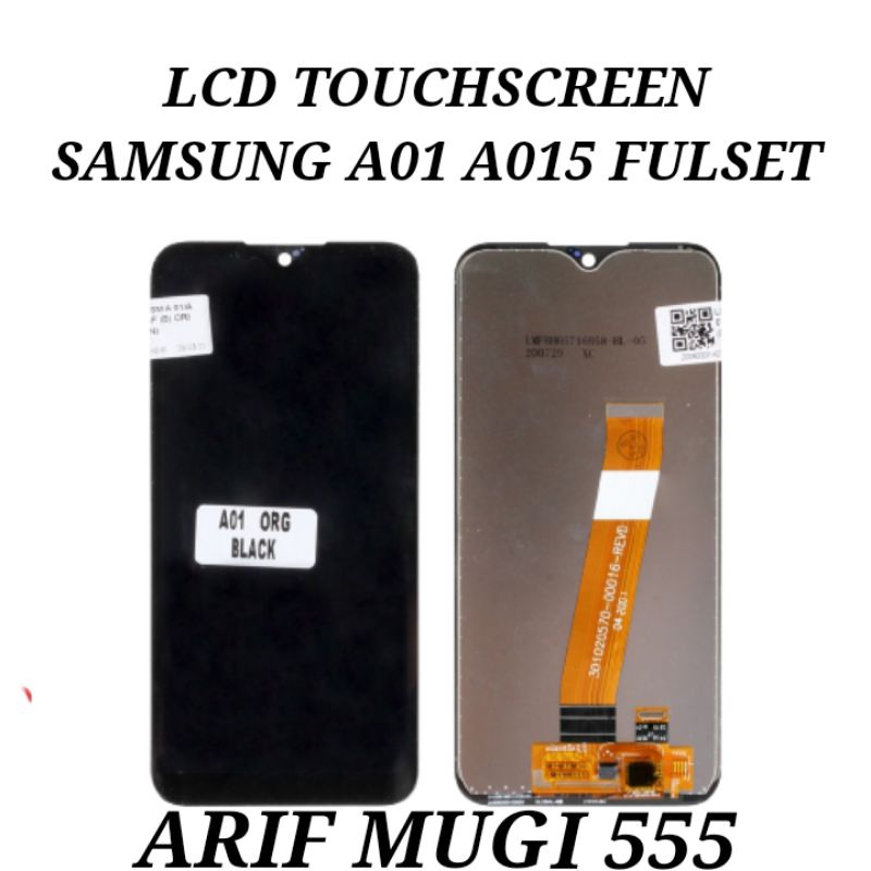 Lcd Samsung A01 A015 Fullset Touchscreen Oled Original