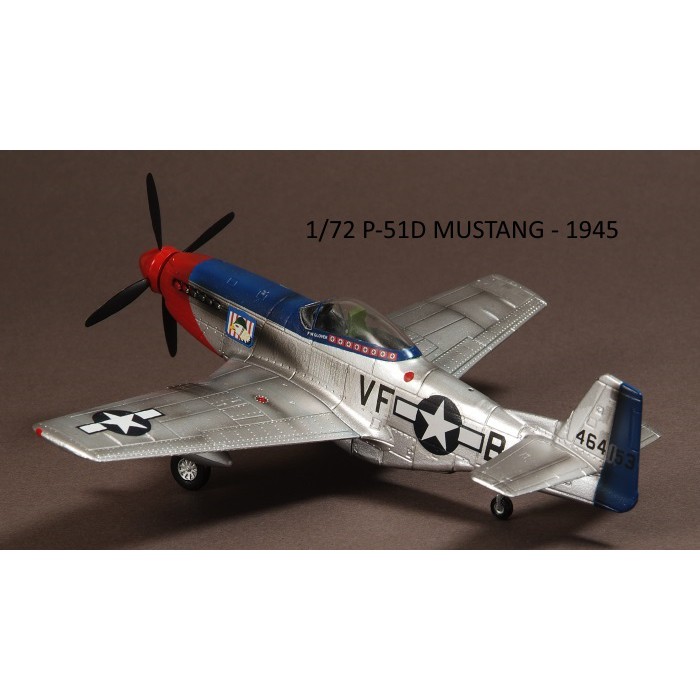 Diecast Militer War Master 1/72 P-51D MUSTANG - 1945