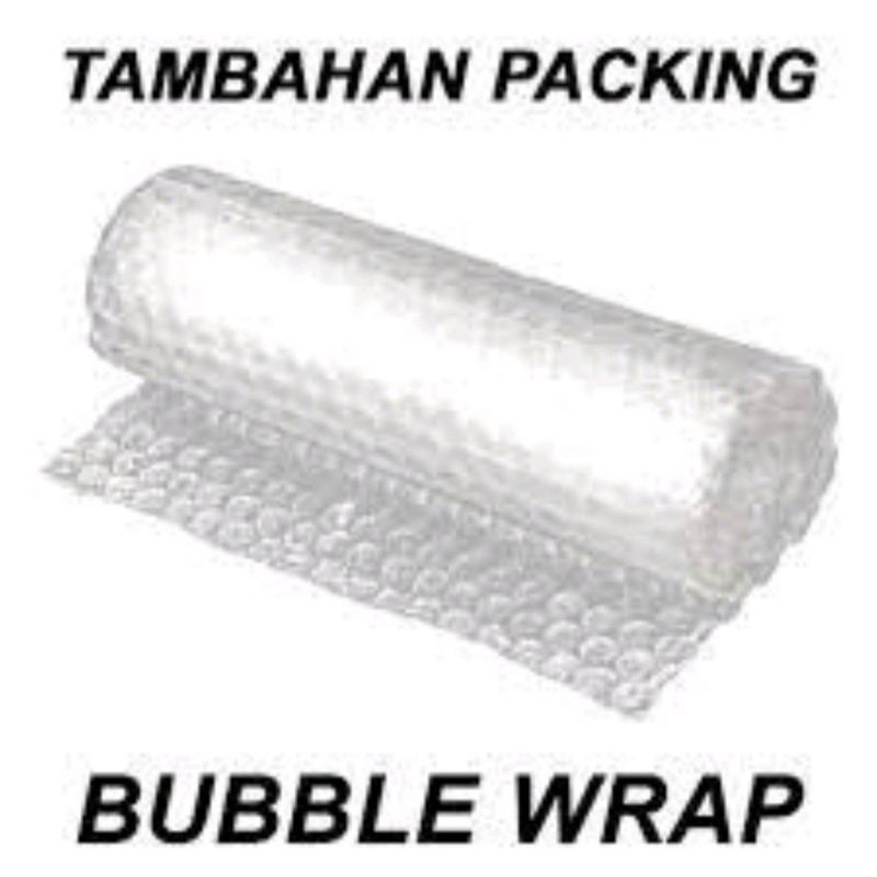 BUBLE WRAP TAMBAHAN AMAN KEMASAN LEBIH TEBAL