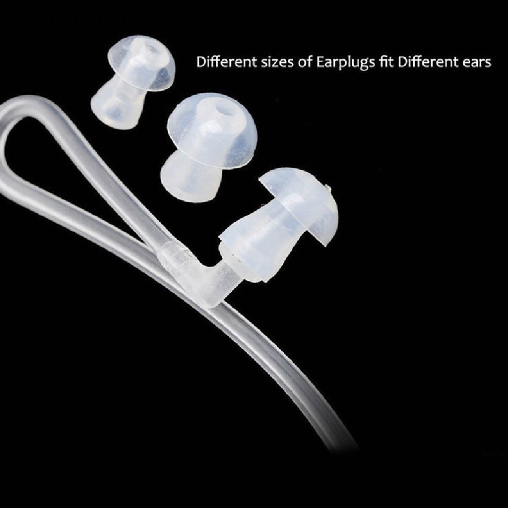 (Flyag) Fbi Headset Earphone earbuds In-ear Proteksi Radiasi