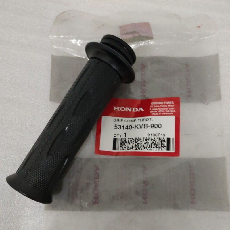 Hanfat hand fat hand grip stang gas Kanan Honda Vario 110 cw Beat Spacy Karbu ORIGINAL 53140-KVB-900