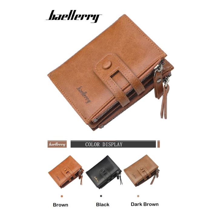 Dompet Lipat Pria Wanita Original Baellerry BA-10