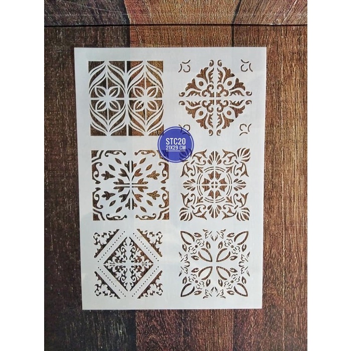 

Cantik Stencil Untuk Decoupage.Cetakan Gambar Untuk Lukisan Dan Wall Decor 2 Promo